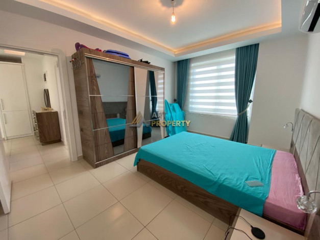 Апартаменты 2+1 с видом на море в классном комплексе в районе Тосмур, 105 м2 - Ракурс 4