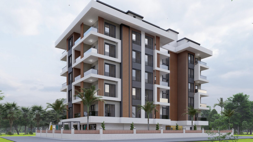 Инвестиционный проект в районе Махмутлар - Ракурс 17