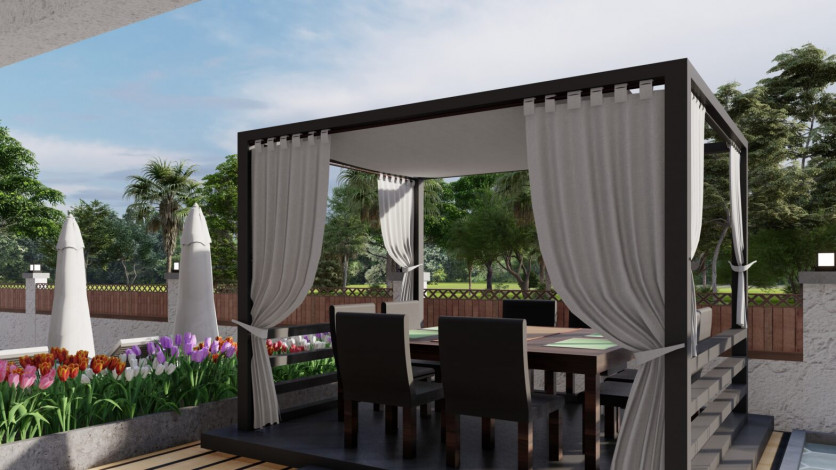 Инвестиционный проект в районе Махмутлар - Ракурс 24