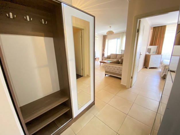 Меблированная квартира планировки 1+1, 65м2 в районе Махмутлар - Ракурс 5