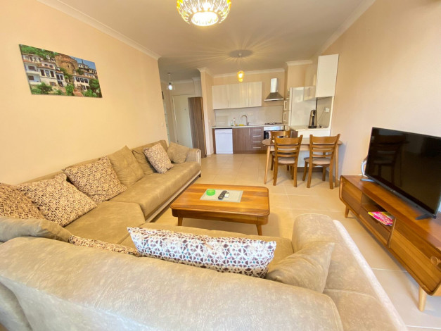 Меблированная квартира планировки 1+1, 65м2 в районе Махмутлар - Ракурс 15