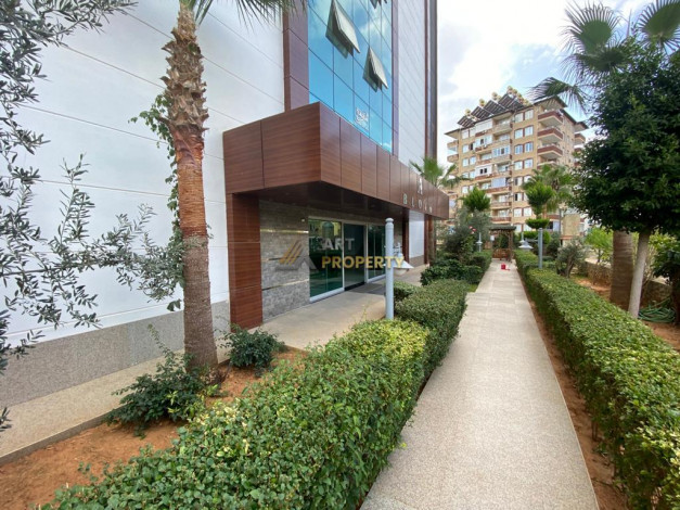 Апартаменты 2+1 с видом на море в классном комплексе в районе Тосмур, 105 м2 - Ракурс 9