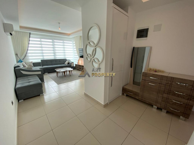 Апартаменты 2+1 с видом на море в классном комплексе в районе Тосмур, 105 м2 - Ракурс 11