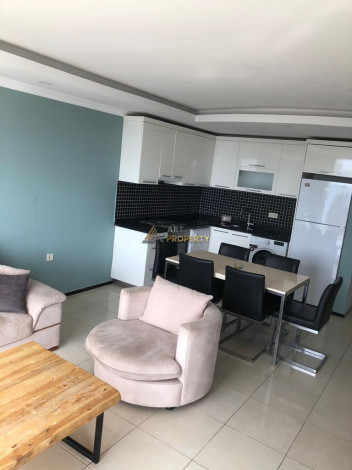 Меблированная квартира планировки 2+1, 95м2 с прямым видом на море, Кестель - Ракурс 10