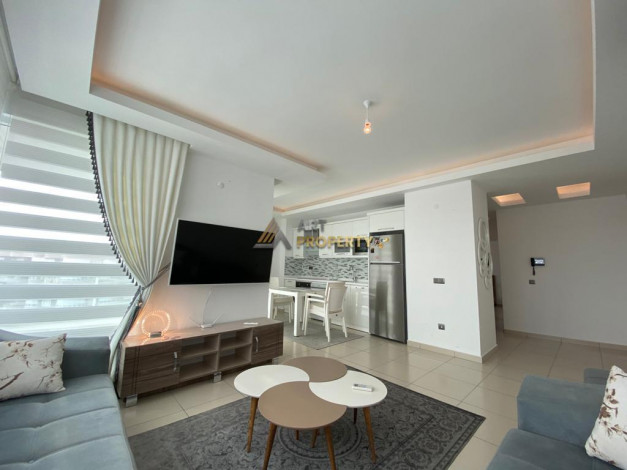 Апартаменты 2+1 с видом на море в классном комплексе в районе Тосмур, 105 м2 - Ракурс 13