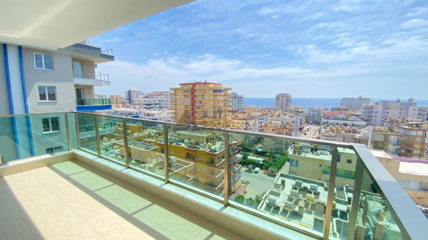 Видовой пентхаус планировки 4+1, 180м2 в районе Махмутлар - Ракурс 9