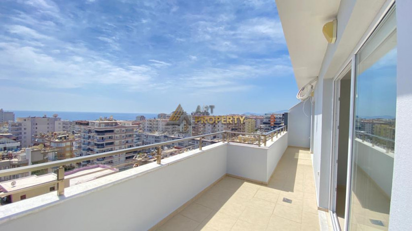 Видовой пентхаус планировки 4+1, 180м2 в районе Махмутлар - Ракурс 20