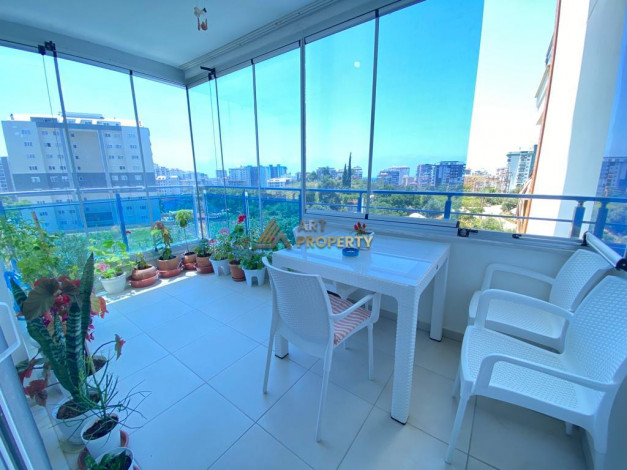 Меблированная квартира планировки 2+1, 95м2 в районе Махмутлар - Ракурс 40