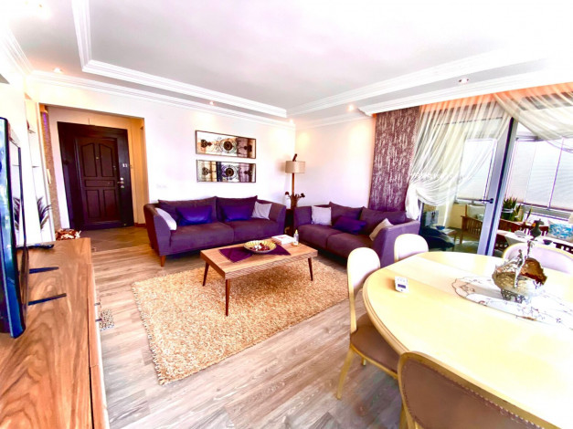 Меблированные апартаменты планировки 2+1, 115м2 в районе Оба - Ракурс 11