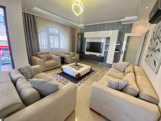 Меблированный пентхаус планировки 4+1, 270м2 в районе Оба - Ракурс 29