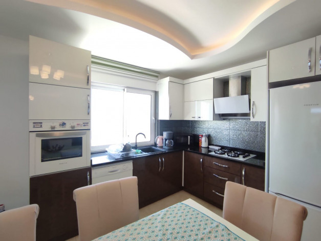 Меблированный пентхаус 3+1, 212м2 в современном жилом комплексе, Махмутлар - Ракурс 33