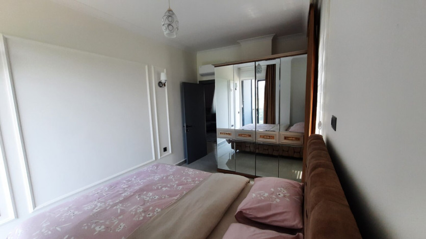 Меблированная квартира планировки 1+1, 55м2 в новом жилом комплексе, Махмутлар - Ракурс 23