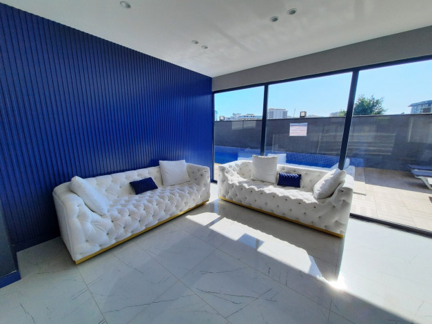 Меблированная квартира планировки 1+1, 55м2 в новом жилом комплексе, Махмутлар - Ракурс 34