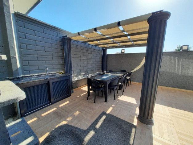 Меблированная квартира планировки 1+1, 55м2 в новом жилом комплексе, Махмутлар - Ракурс 36