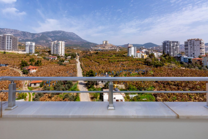 Просторная меблированная  квартира планировки  2+1, с видом на горы в Махмутларе, 105 м2. - Ракурс 25