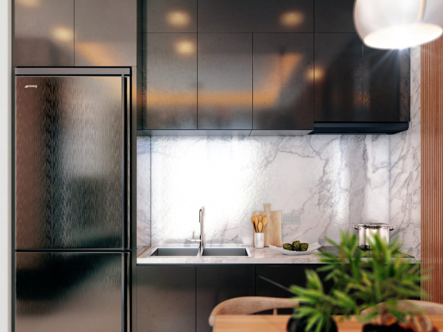 Новый инвестиционный проект с апартаментами 1+1, 2+1, 3+1 в районе Авсаллар - Ракурс 5