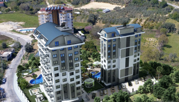 Новый инвестиционный проект с апартаментами 1+1, 2+1, 3+1 в районе Авсаллар - Ракурс 1