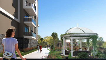 Новый инвестиционный проект с апартаментами 1+1, 2+1, 3+1 в районе Авсаллар - Ракурс 10