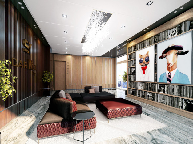 Новый инвестиционный проект с апартаментами 1+1, 2+1, 3+1 в районе Авсаллар - Ракурс 15