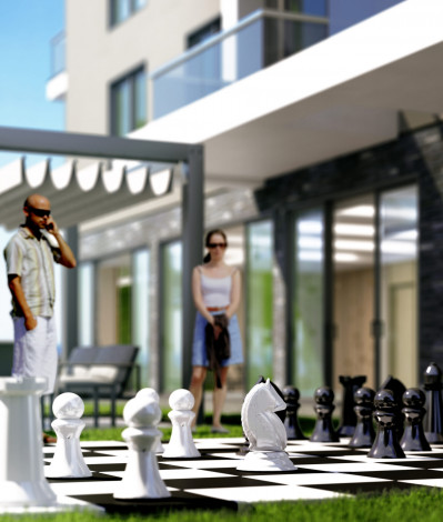 Новый инвестиционный проект с апартаментами 1+1, 2+1, 3+1 в районе Авсаллар - Ракурс 16