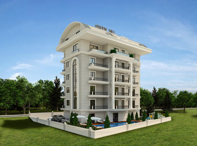 Инвестиционный проект в центре района Авсаллар - Ракурс 6