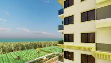 Квартира планировки 1+1, 55м2 с видом на море, Махмутлар - Ракурс 15