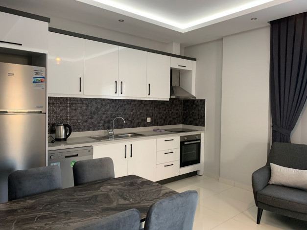 Квартира 1+1 в новом комплексе с развитой инфраструктурой в районе Каргыджак, 60 м2 - Ракурс 7