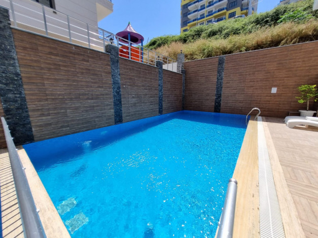 Пентхаус планировки 3+1, 120м2 в новом жилом комплексе, Махмутлар - Ракурс 5