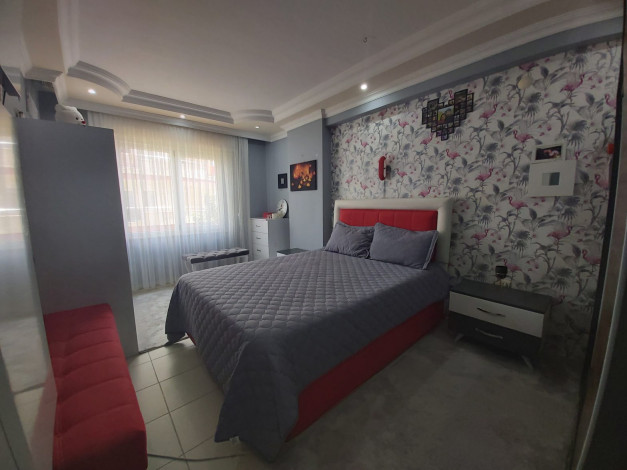 Меблированная трехкомнатная квартира  2+1, в 500 метрах от моря, в Махмутларе, Алания , 118 м2. - Ракурс 7