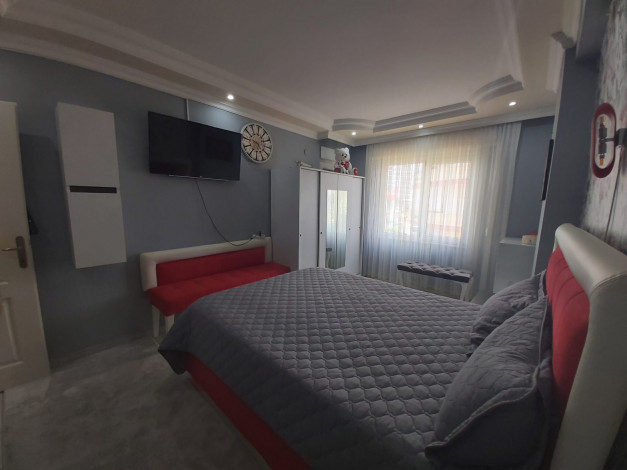 Меблированная трехкомнатная квартира  2+1, в 500 метрах от моря, в Махмутларе, Алания , 118 м2. - Ракурс 8