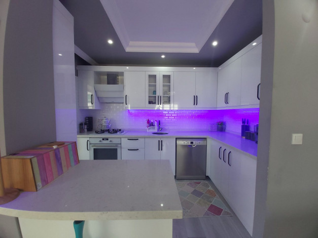 Меблированная трехкомнатная квартира  2+1, в 500 метрах от моря, в Махмутларе, Алания , 118 м2. - Ракурс 13