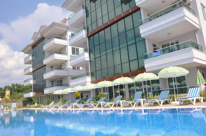 Уютная квартира планировки 1+1, 75м2 в районе Кестель - Ракурс 6