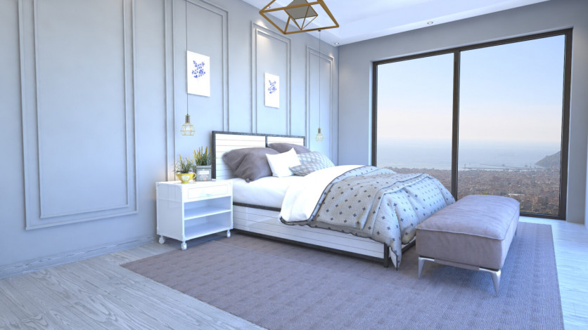 Апартаменты планировки 2+1 и 3+1 в новом жилом комплексе, центр Алании - Ракурс 3