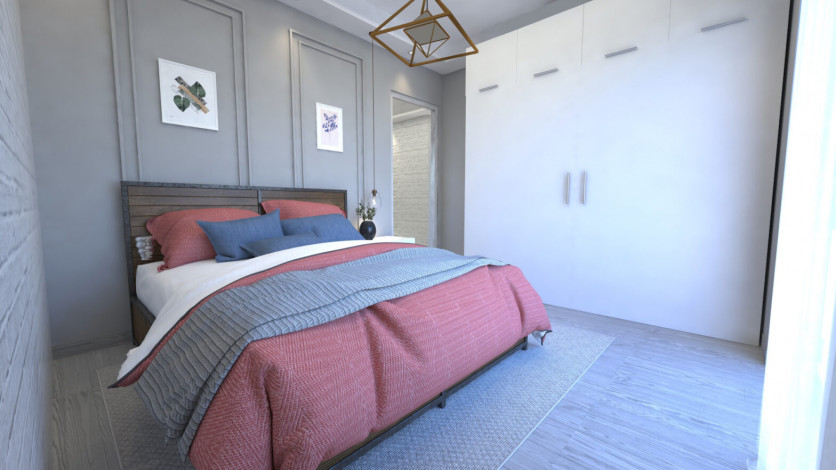 Апартаменты планировки 2+1 и 3+1 в новом жилом комплексе, центр Алании - Ракурс 6