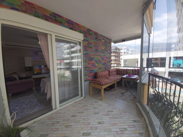 Меблированная трехкомнатная квартира  2+1, в 500 метрах от моря, в Махмутларе, Алания , 118 м2. - Ракурс 20