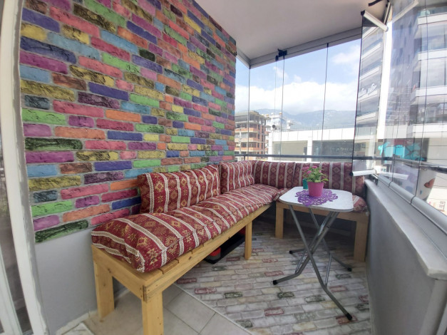 Меблированная трехкомнатная квартира  2+1, в 500 метрах от моря, в Махмутларе, Алания , 118 м2. - Ракурс 21