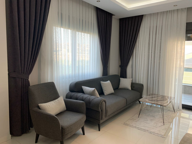 Квартира 1+1 в новом комплексе с развитой инфраструктурой в районе Каргыджак, 60 м2 - Ракурс 10