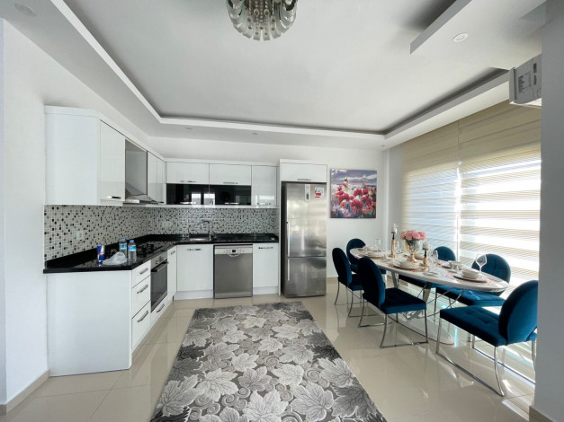 Роскошный меблированный дуплекс планировки 2+1, 130м2 в районе Кестель - Ракурс 24