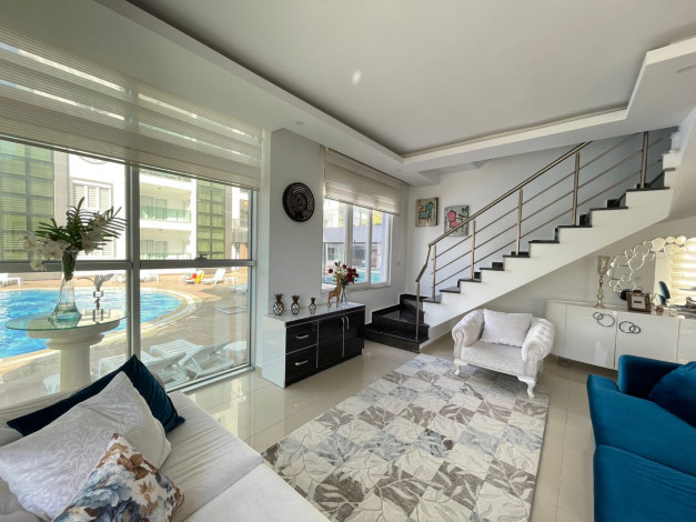 Роскошный меблированный дуплекс планировки 2+1, 130м2 в районе Кестель - Ракурс 26