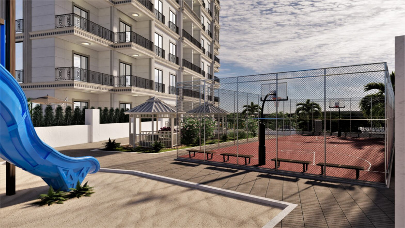 Новый жилой комплекс с апартаментами 1+1, 2+1, 3+1 в районе Авсаллар - Ракурс 2