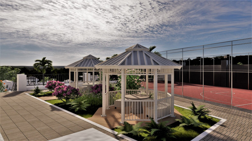 Новый жилой комплекс с апартаментами 1+1, 2+1, 3+1 в районе Авсаллар - Ракурс 3