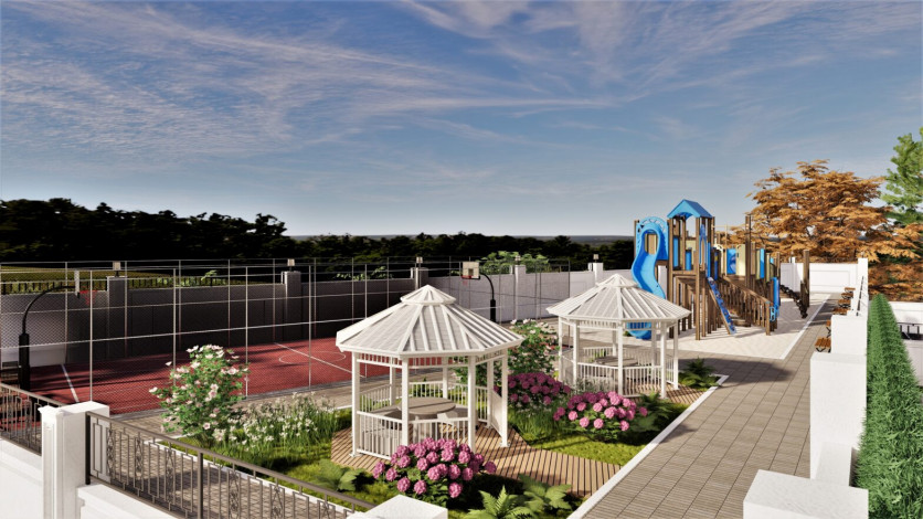 Новый жилой комплекс с апартаментами 1+1, 2+1, 3+1 в районе Авсаллар - Ракурс 4