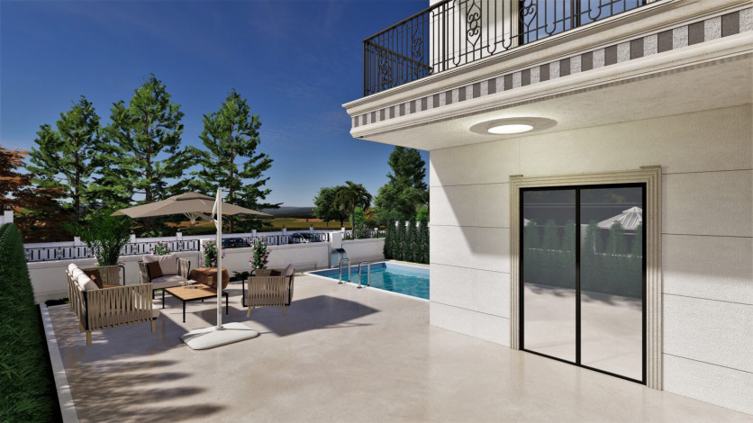 Новый жилой комплекс с апартаментами 1+1, 2+1, 3+1 в районе Авсаллар - Ракурс 6