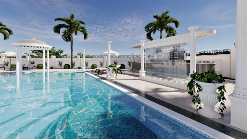 Новый жилой комплекс с апартаментами 1+1, 2+1, 3+1 в районе Авсаллар - Ракурс 11