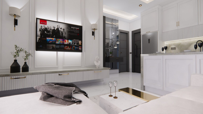 Новый жилой комплекс с апартаментами 1+1, 2+1, 3+1 в районе Авсаллар - Ракурс 37