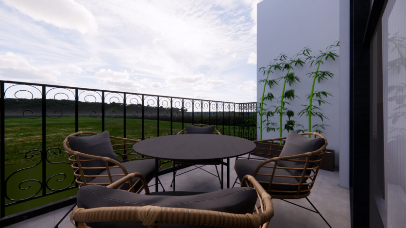 Новый жилой комплекс с апартаментами 1+1, 2+1, 3+1 в районе Авсаллар - Ракурс 44