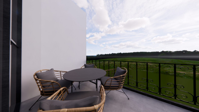 Новый жилой комплекс с апартаментами 1+1, 2+1, 3+1 в районе Авсаллар - Ракурс 46