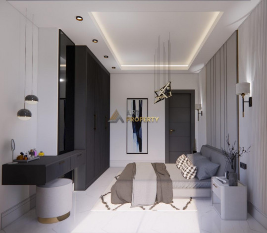 Новый жилой комплекс с апартаментами 1+1, 2+1, 3+1 в районе Авсаллар - Ракурс 49