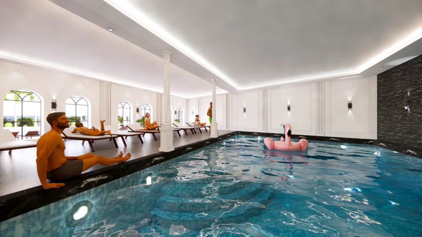 Новый жилой комплекс с апартаментами 1+1, 2+1, 3+1 в районе Авсаллар - Ракурс 65