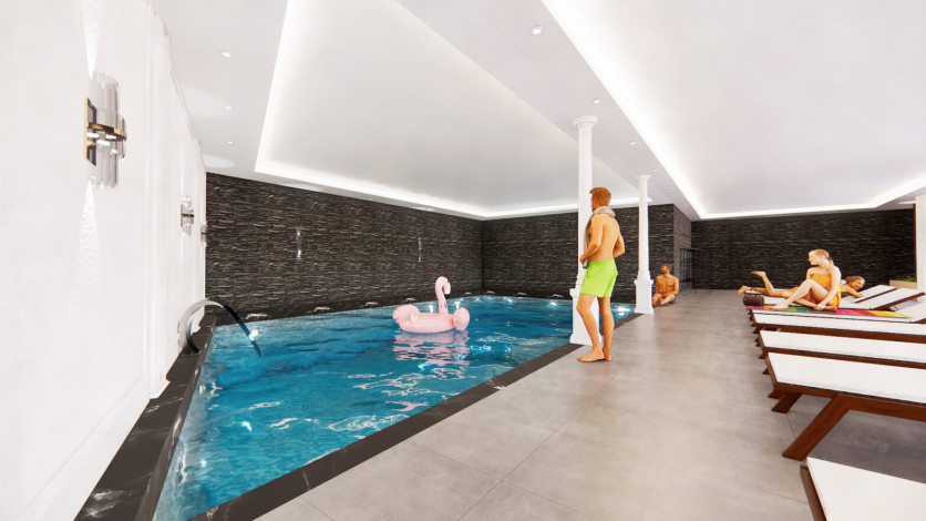 Новый жилой комплекс с апартаментами 1+1, 2+1, 3+1 в районе Авсаллар - Ракурс 68